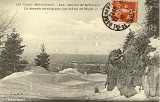Ballon de Servance. - Le chemin stratégique des crêtes en hiver (alt. 1100 m.)